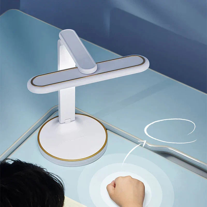 LumiTime LED-Uhrenlampe mit Touch-Bedienung – Schreibtischlampe – Ansicht 5 von 8