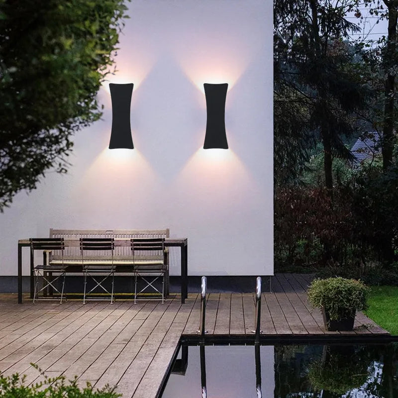 UrbanBeam LED Wandleuchte mit Up & Down Effekt aus Aluminium