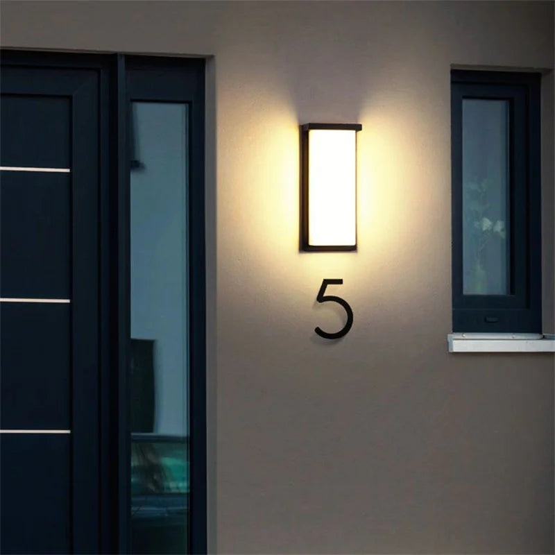 RectaLux Rechteckige LED-Wandleuchte für Garten – Außenwandleuchte – Ansicht 2 von 9