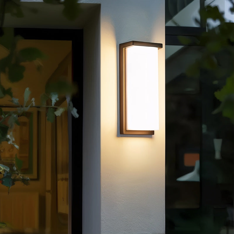 RectaLux Rechteckige LED-Wandleuchte für Garten – Außenwandleuchte – Ansicht 3 von 9