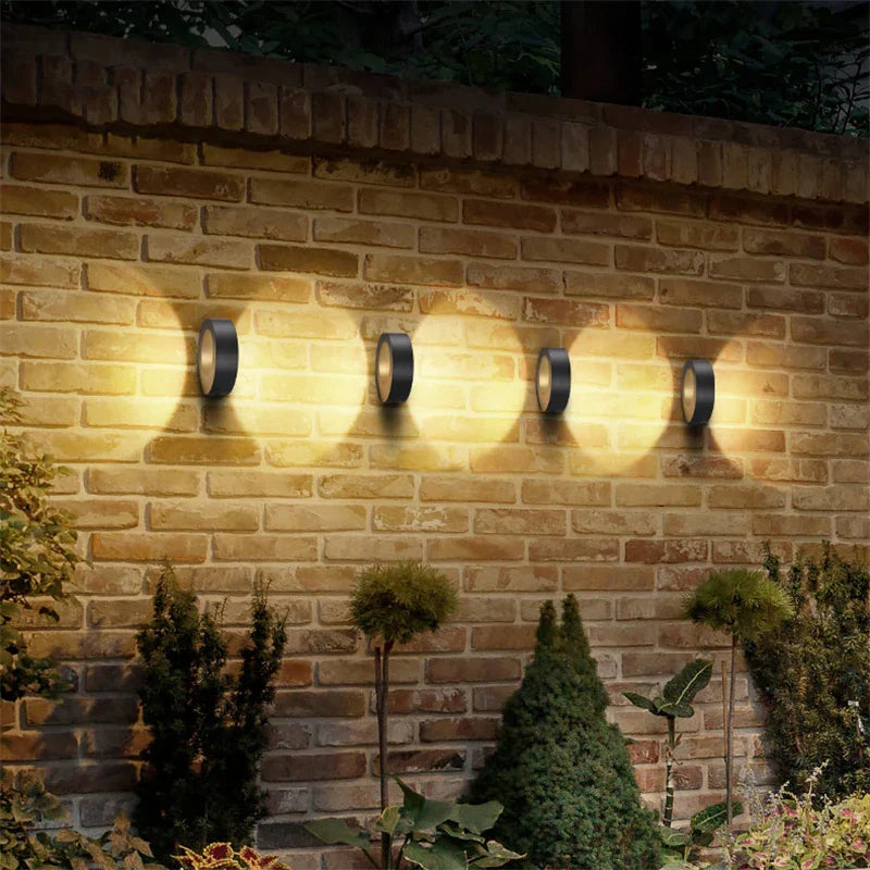 LumiColumn Moderne LED Lichtsäule für Wohnzimmer & Leseecke – Wandleuchte aus Aluminium