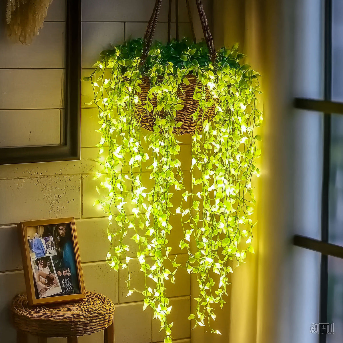 JolanDusk LED-Blütenranke für warmes Ambientelicht – Lichterkette – Ansicht 2 von 6
