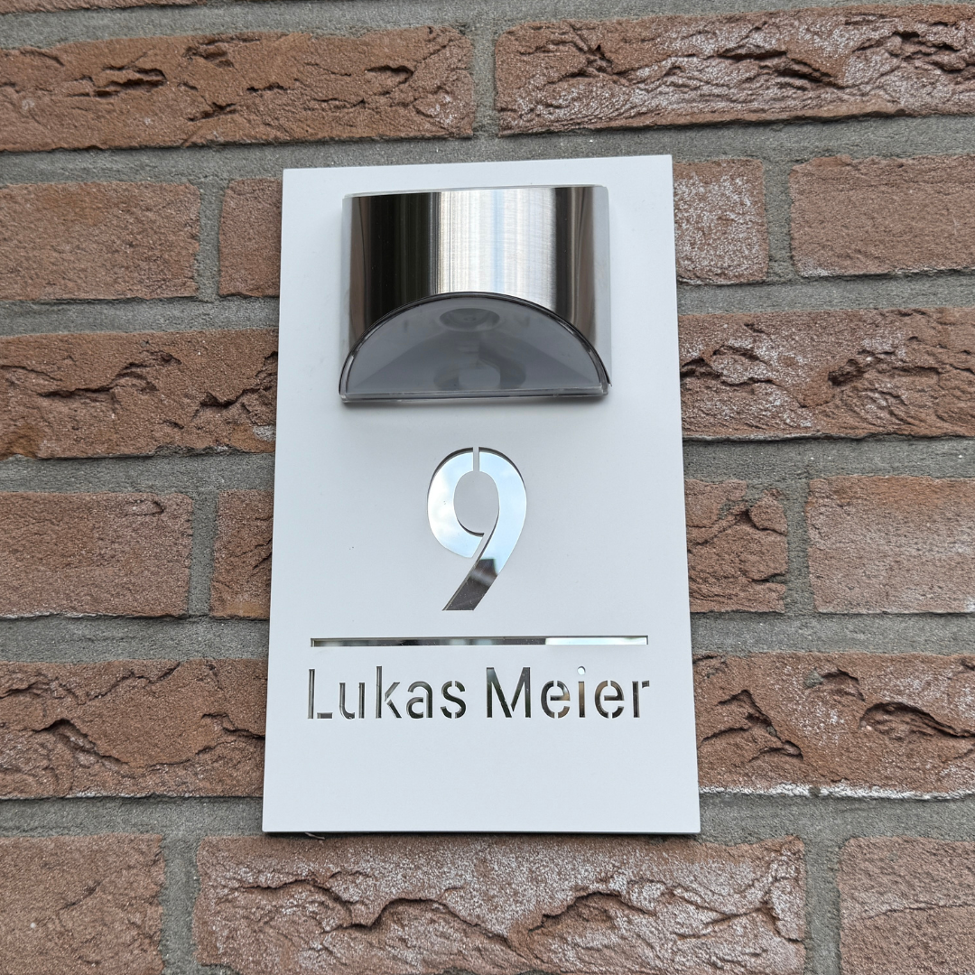 Numia Hausnummernschild – Ansicht 5 von 6