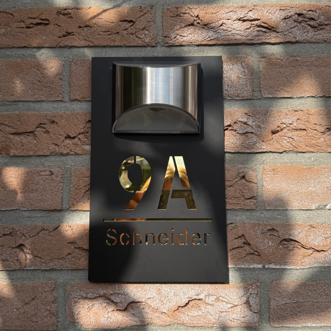 Numia Hausnummernschild – Ansicht 3 von 6