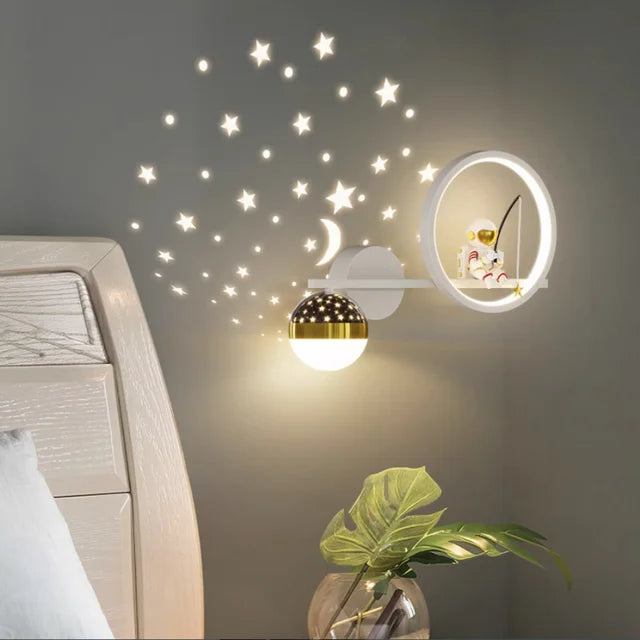 SchlummerLux Sanfte Wandleuchte fürs Kinderzimmer – Nachtlicht – Ansicht 3 von 14