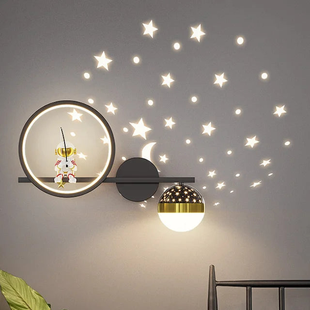 SchlummerLux Sanfte Wandleuchte fürs Kinderzimmer – Nachtlicht – Ansicht 12 von 14
