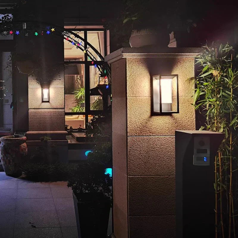 LumenArc Moderne LED-Außenwandleuchte – Ansicht 6 von 7