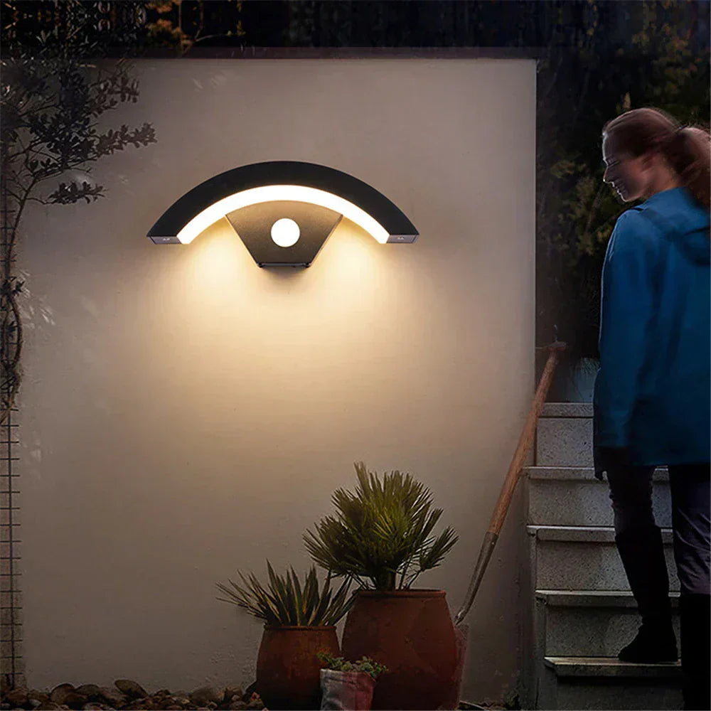 LiraDawn Wasserdichte LED-Wandleuchte für Garten & Fassade – Außenwandleuchte – Ansicht 2 von 8