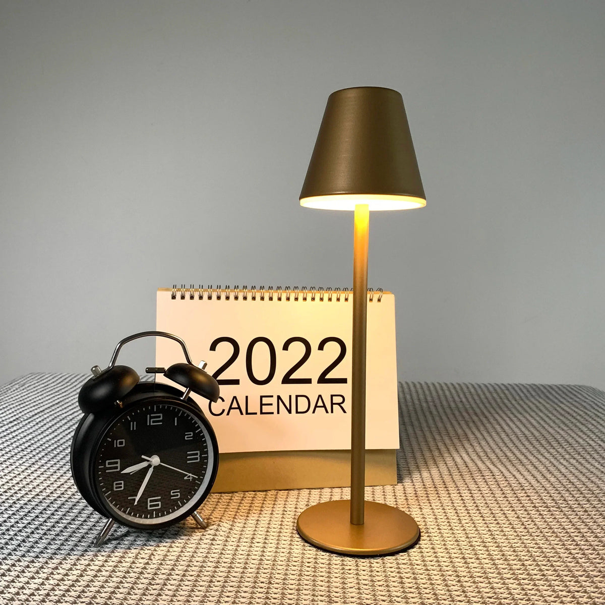 NovaTouch Kabellose LED-Tischlampe mit Touch-Dimmer – Schreibtischlampe – Ansicht 2 von 11