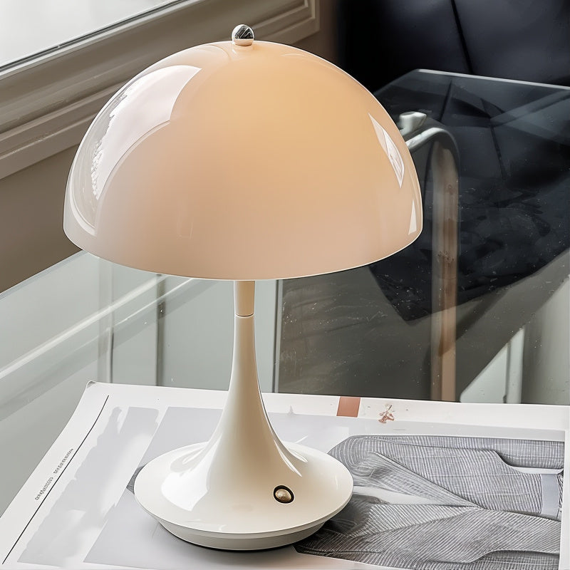 Shiru Kabellose Touch-Pilzleuchte – kabellose Tischleuchte – Ansicht 3 von 10