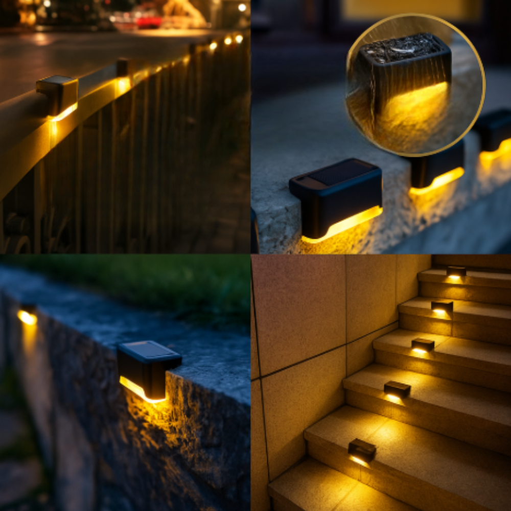 Gradio Solar LED Treppenleuchte – Solarleuchte – Ansicht 2 von 8