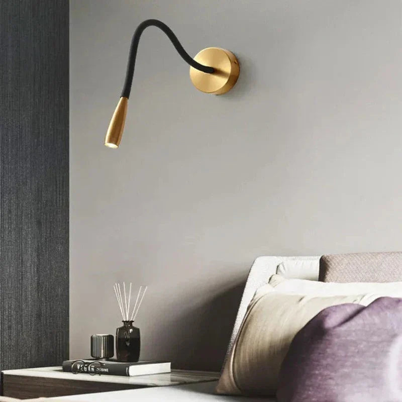 AuriaVerve Verstellbare LED-Wandleuchte mit Dimmfunktion