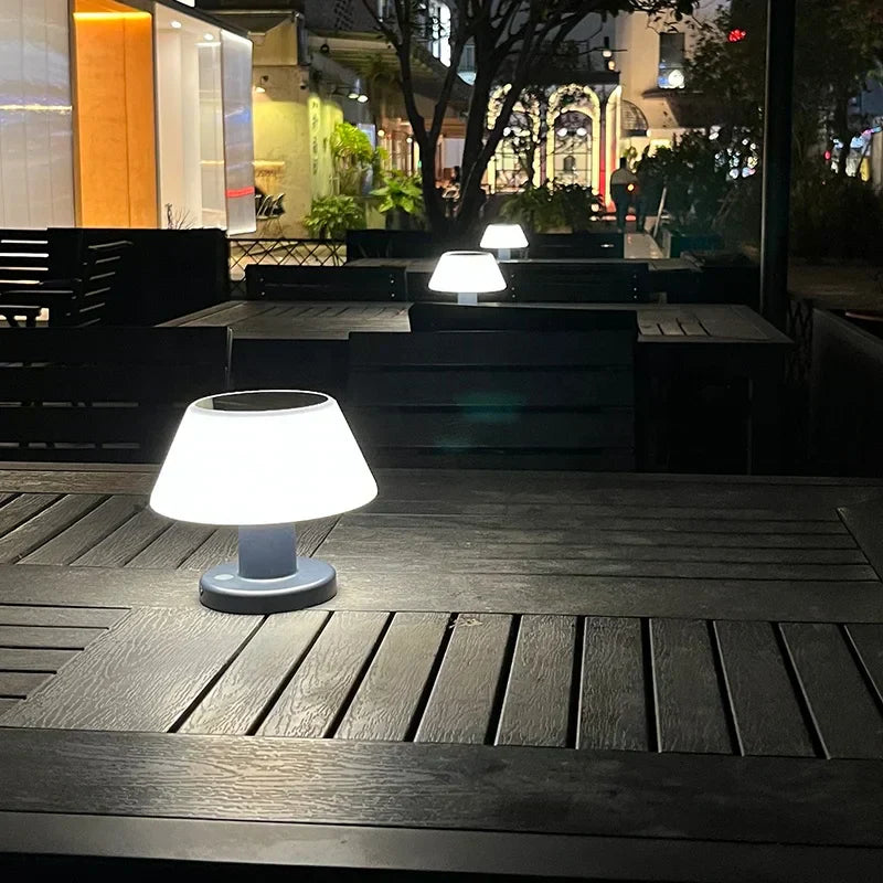 SolGlow Tragbare Solar-Tischleuchte – Ansicht 6 von 6