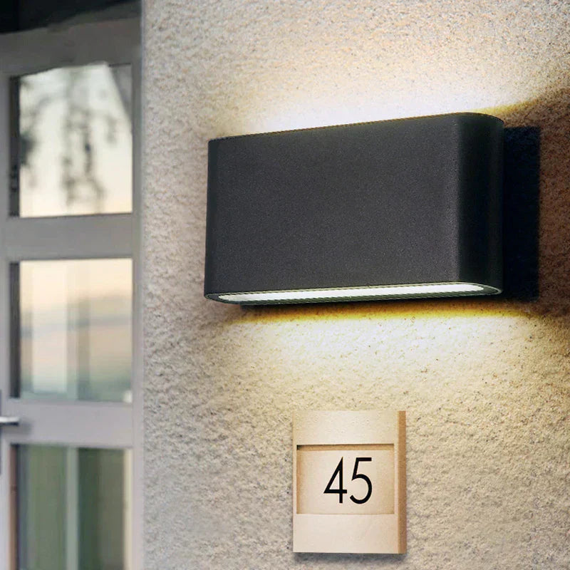 VitraPoint Wetterfeste LED-Wandleuchte für Außenbereiche – Außenwandleuchte