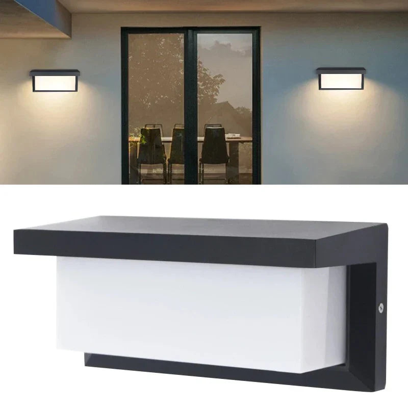 NimboPath LED Außenwandleuchte mit IP65 Wetterschutz – Ansicht 6 von 7