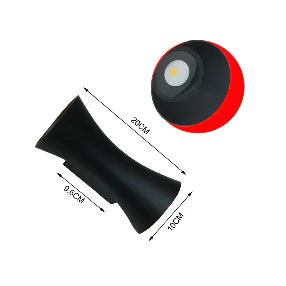 AquaGuard Wetterfeste Aluminium-Wandleuchte – Außenwandleuchte – Ansicht 6 von 7