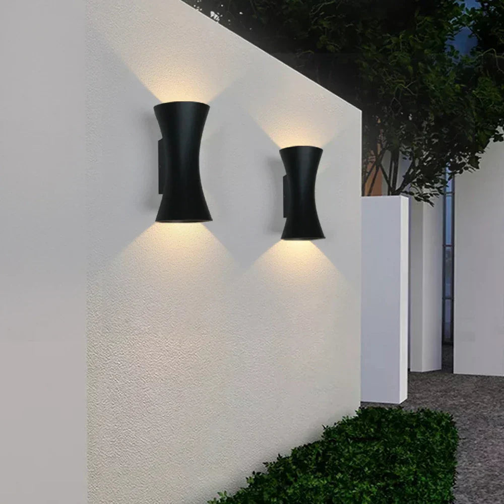 AquaGuard Wetterfeste Aluminium-Wandleuchte – Außenwandleuchte – Ansicht 2 von 7