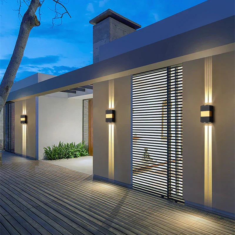 AquaWall Wasserdichte LED-Außenwandleuchte – Ansicht 7 von 7