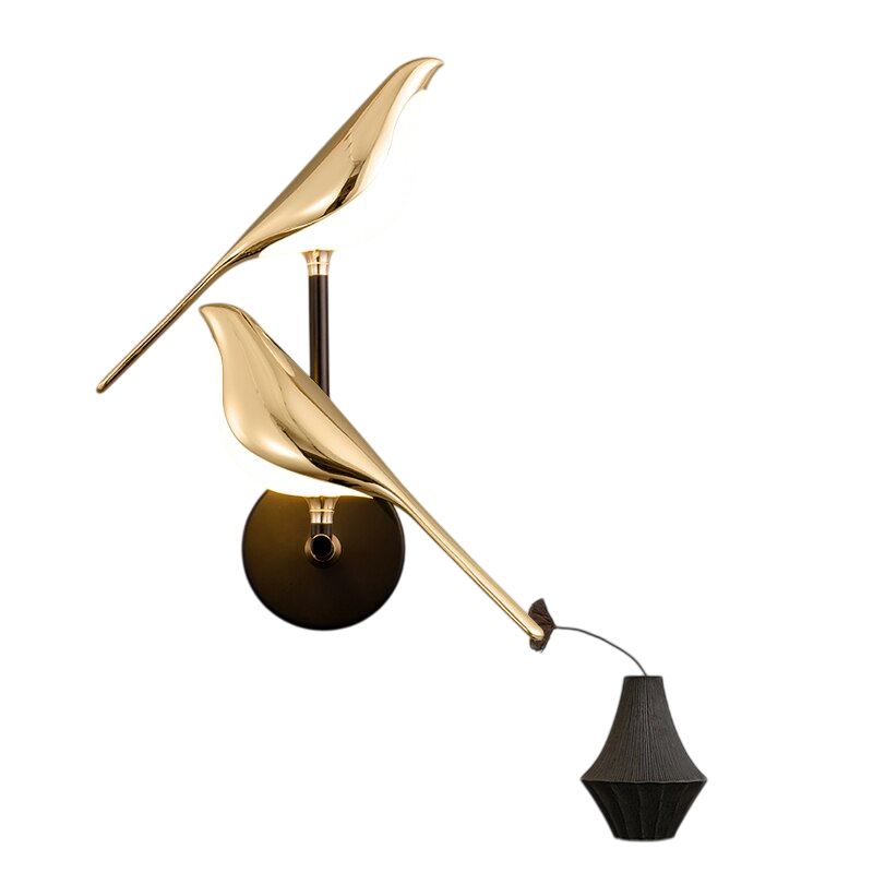 FinkLux LED-Vogel-Wandleuchte mit Akku – Ansicht 5 von 11