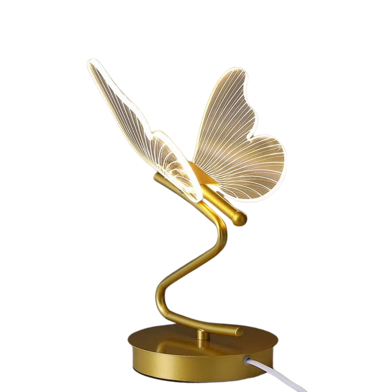 ButterflyLux Elegante LED-Tischleuchte im Schmetterlingsdesign – Ansicht 4 von 8