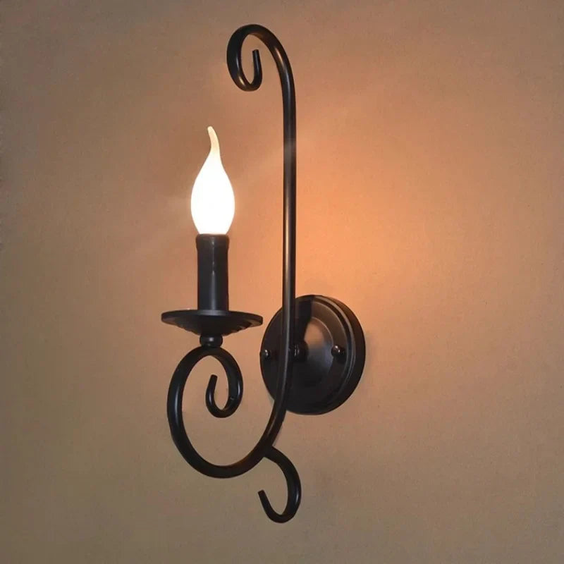 FerroGlow Industrielle Wandleuchte im Vintage-Stil