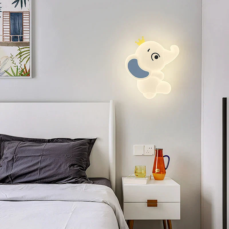 Elefantino Glow LED-Wandlampe im Elefanten-Design – Wandleuchte – Ansicht 3 von 15
