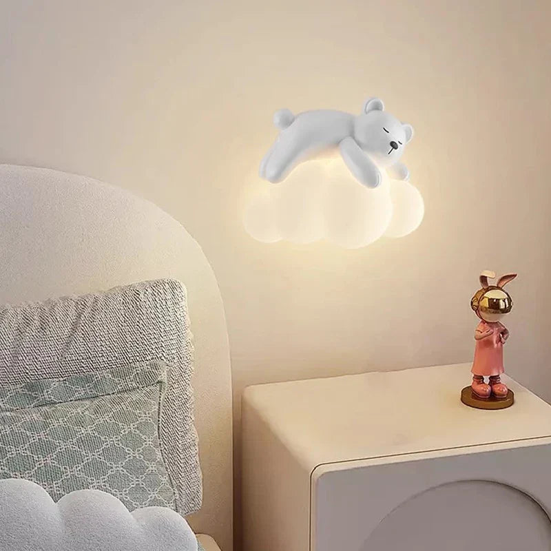 PandaGlow LED-Wandleuchte fürs Kinderzimmer – Nachtlicht – Ansicht 13 von 15