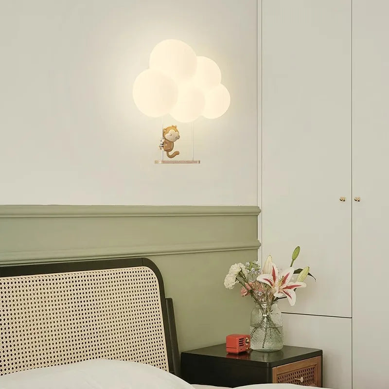CloudGlow LED-Nachtlicht fürs Kinderzimmer mit Fernbedienung – Ansicht 2 von 13