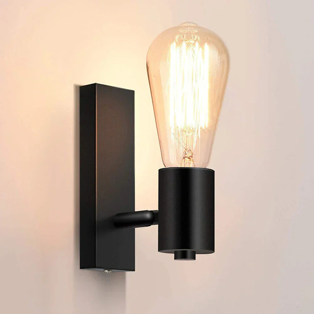 GlowHeritage Retro LED-Wandleuchte im Vintage-Look – Ansicht 3 von 8