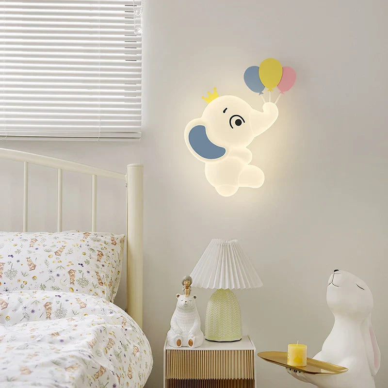 Elefantino Glow LED-Wandlampe im Elefanten-Design – Wandleuchte – Ansicht 2 von 15
