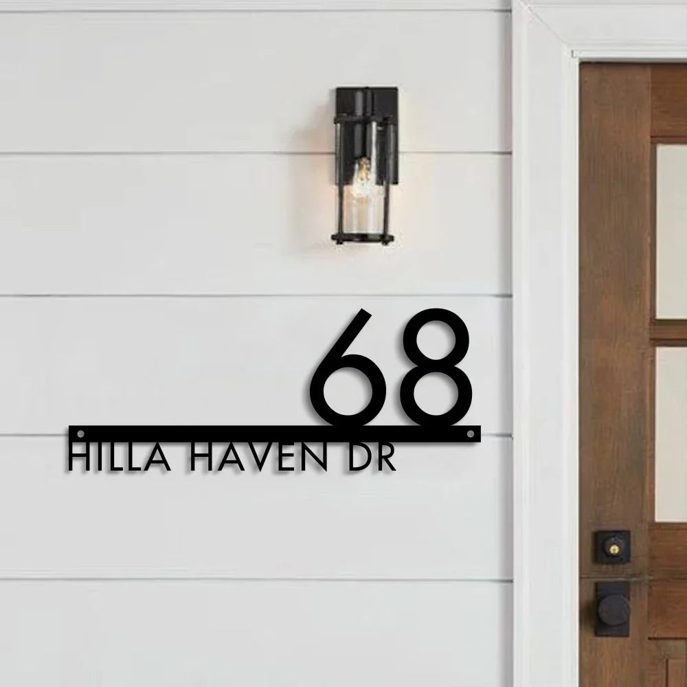 Flovis Hausnummernschild – Ansicht 5 von 10