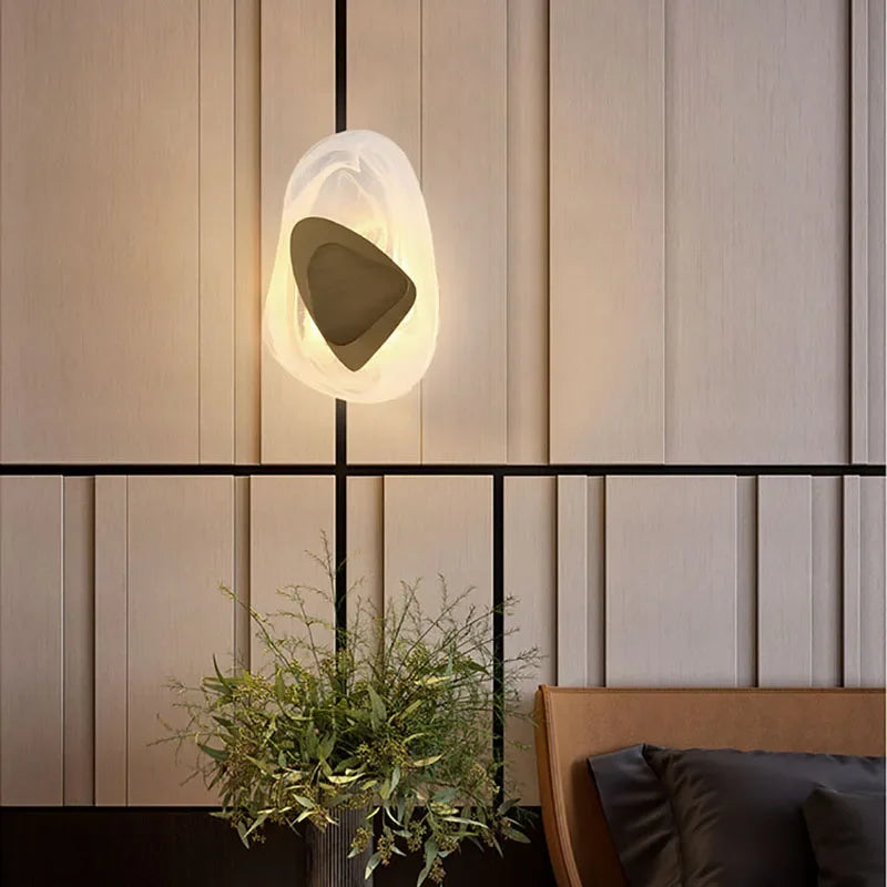 DracoMist Moderne LED-Wandleuchte mit wählbarer Lichtfarbe – Ansicht 9 von 13