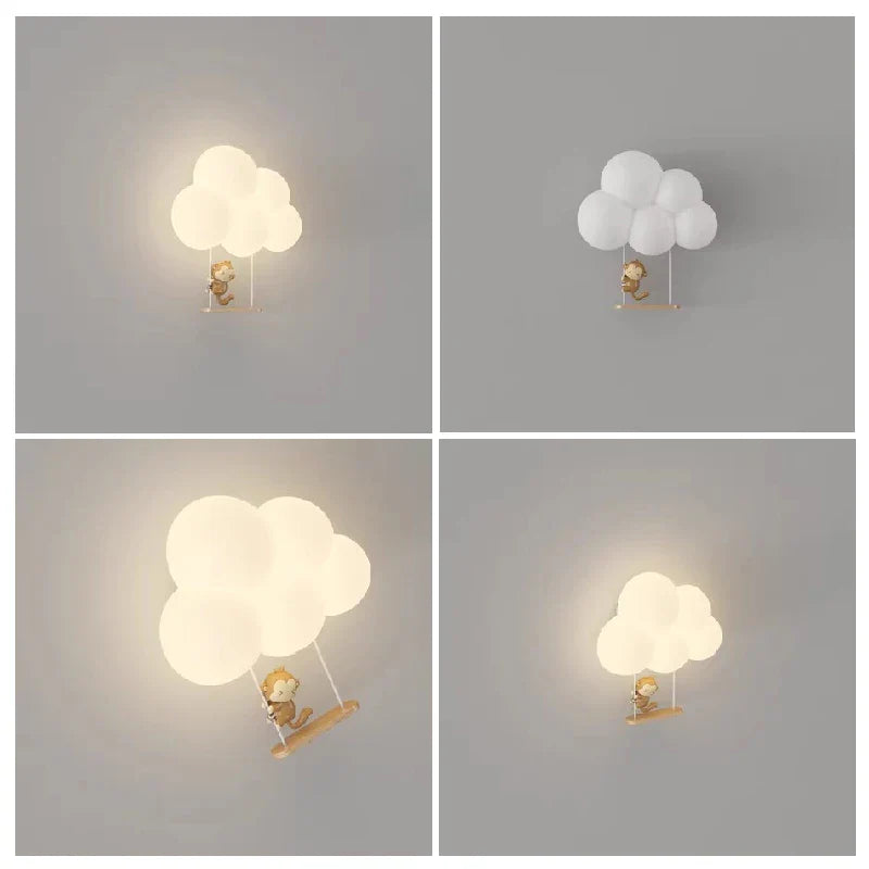 CloudGlow LED-Nachtlicht fürs Kinderzimmer mit Fernbedienung – Ansicht 13 von 13