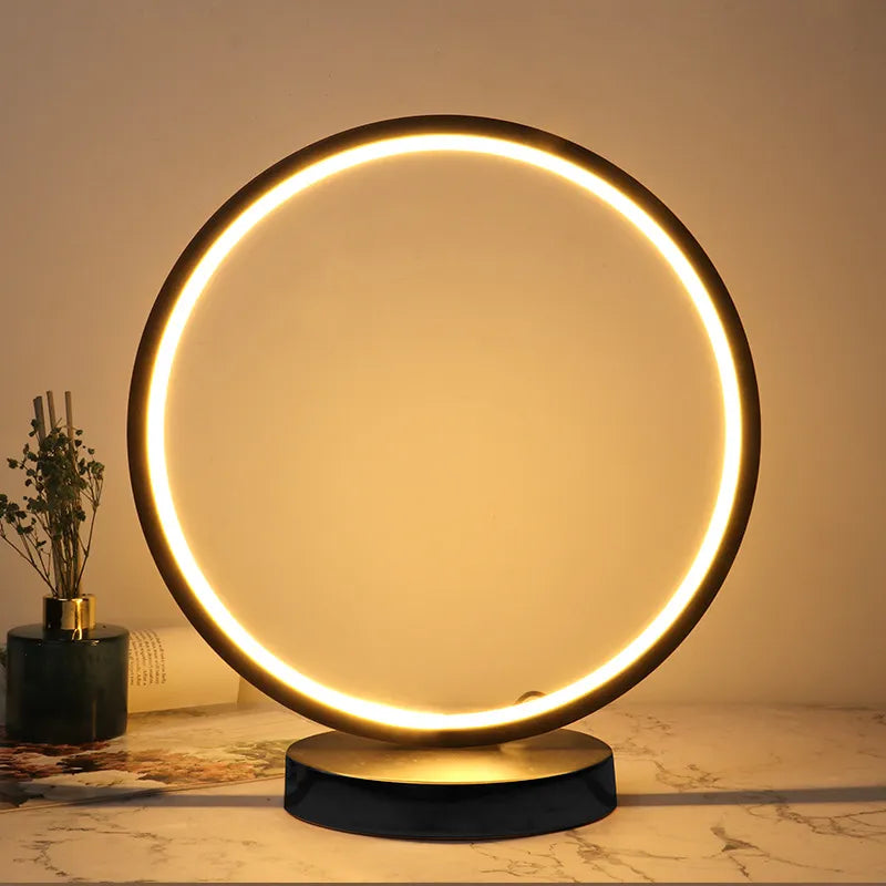 PerlaVerve Elegante Beistelltischlampe mit Glasschirm – Tischleuchte – Ansicht 2 von 7