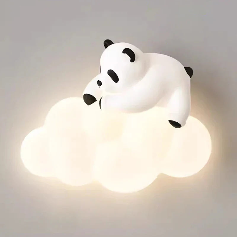 PandaGlow LED-Wandleuchte fürs Kinderzimmer – Nachtlicht – Ansicht 14 von 15