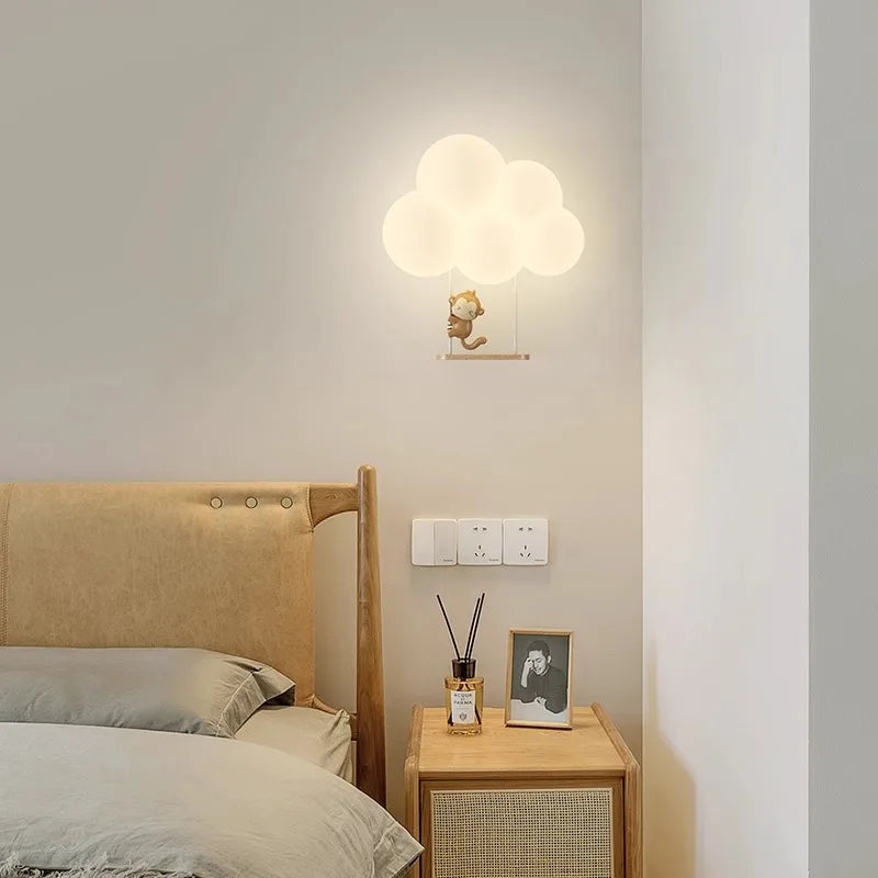 CloudGlow LED-Nachtlicht fürs Kinderzimmer mit Fernbedienung – Ansicht 3 von 13