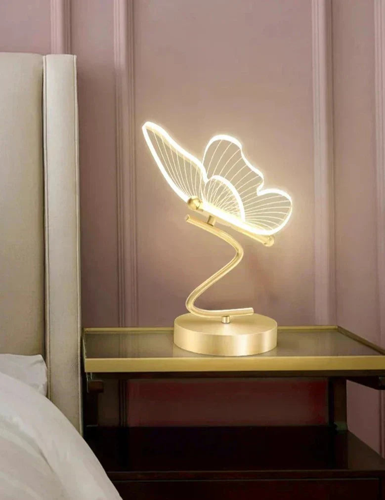 ButterflyLux Elegante LED-Tischleuchte im Schmetterlingsdesign – Ansicht 6 von 8