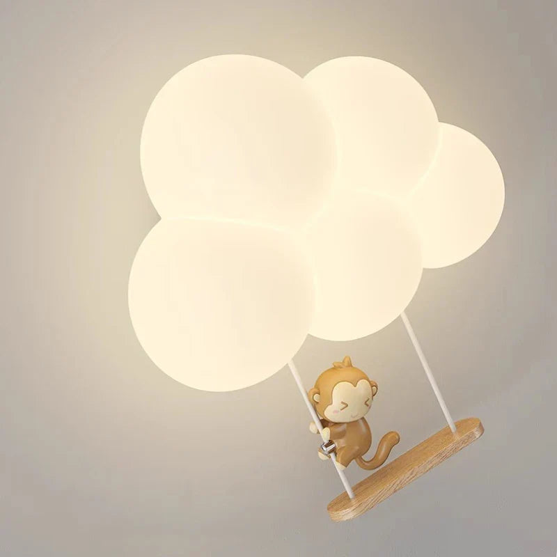 CloudGlow LED-Nachtlicht fürs Kinderzimmer mit Fernbedienung – Ansicht 12 von 13