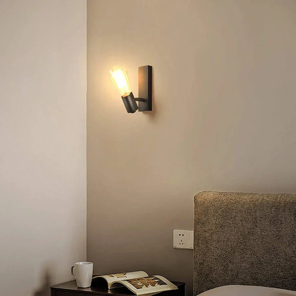 GlowHeritage Retro LED-Wandleuchte im Vintage-Look