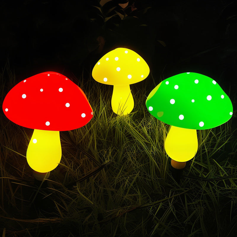 ShroomGlow Solar Pilzlampe für den Garten – Solarleuchte