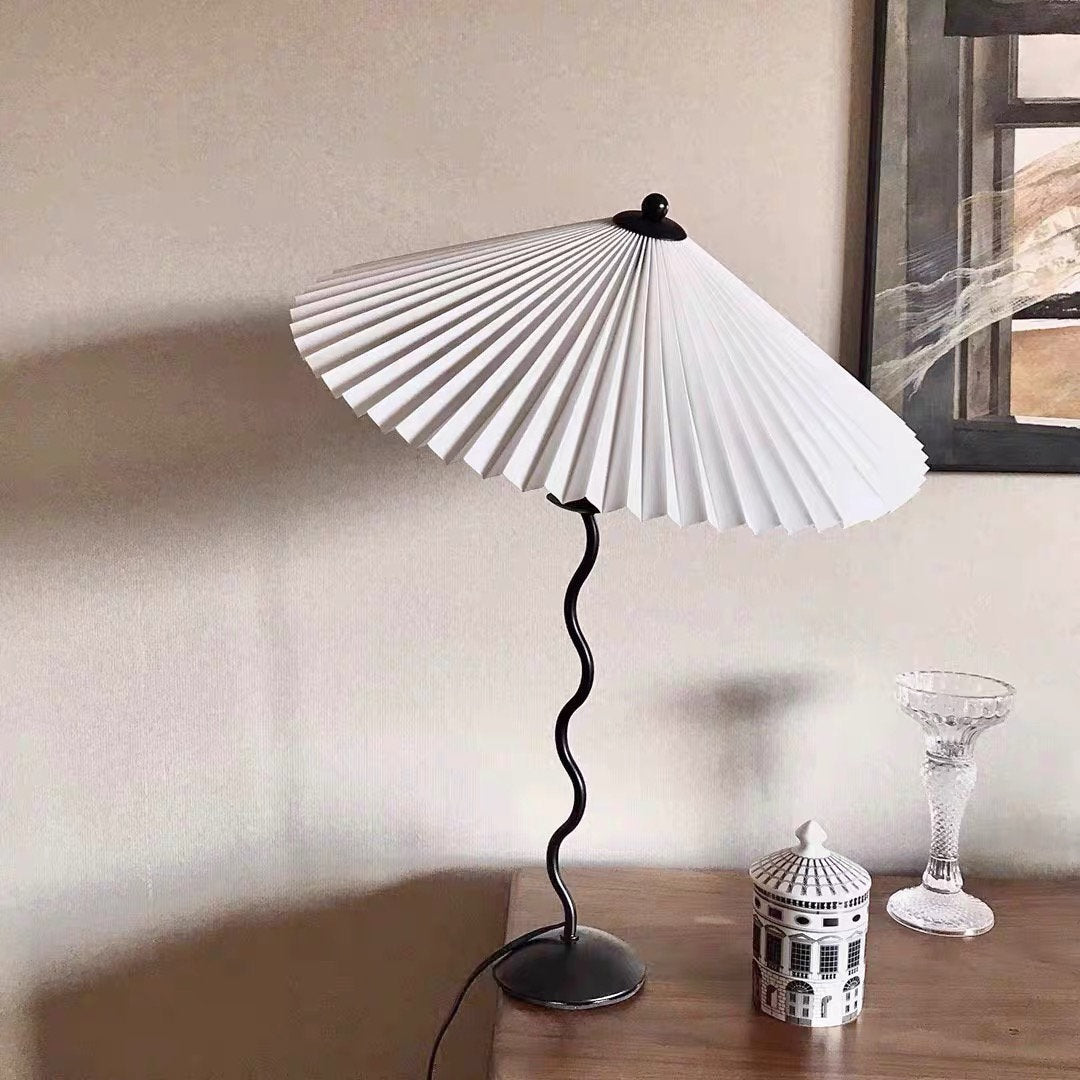CurveWave Design-Tischlampe mit LED-Wellenform – Tischleuchte – Ansicht 21 von 34