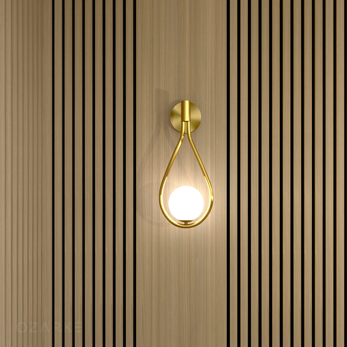 Aureo Drop Elegante LED-Wandleuchte im Tropfen-Design – Ansicht 2 von 11