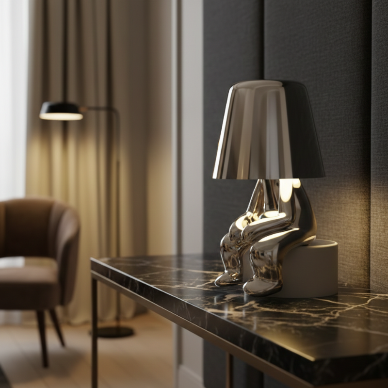 Pensato Kabellose Design-Tischlampe mit dimmbarem LED-Licht – kabellose Tischleuchte – Ansicht 6 von 24