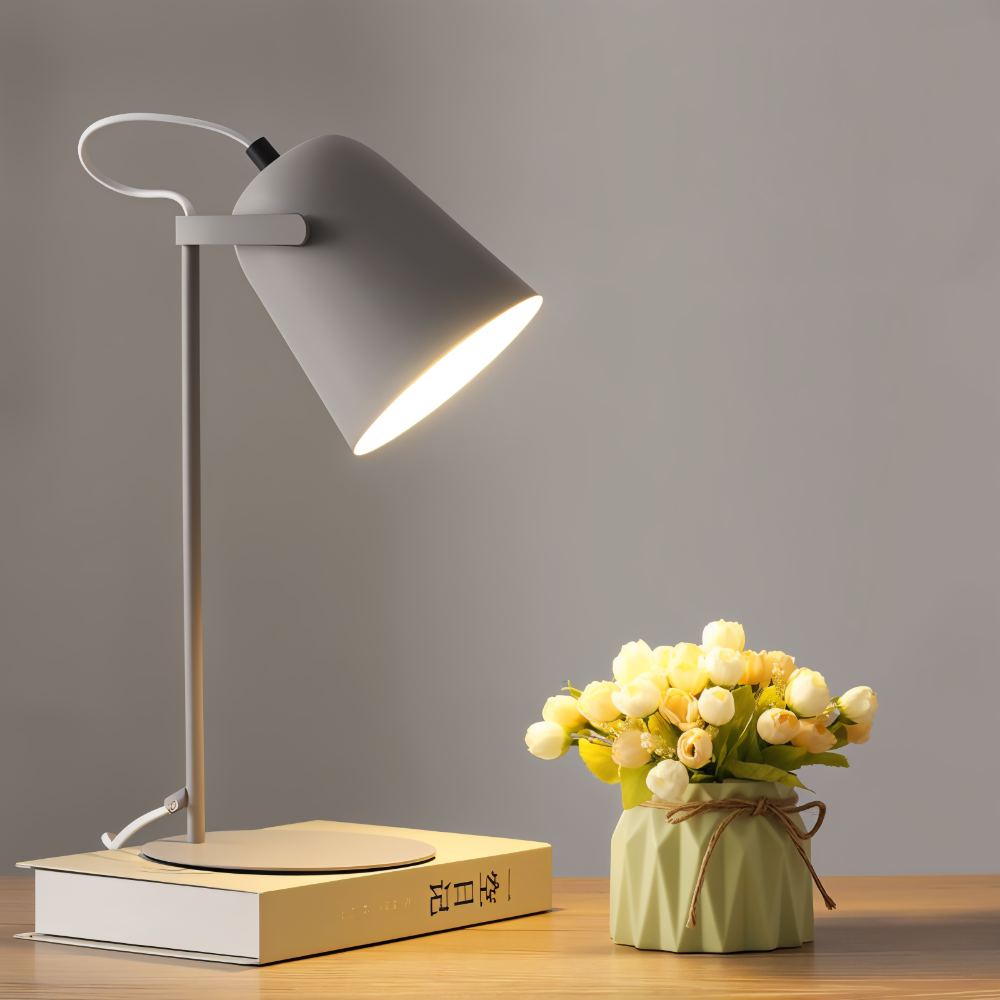 MacaronGlow Dreh-Tischlampe für augenfreundliches Licht – Schreibtischlampe – Ansicht 5 von 12