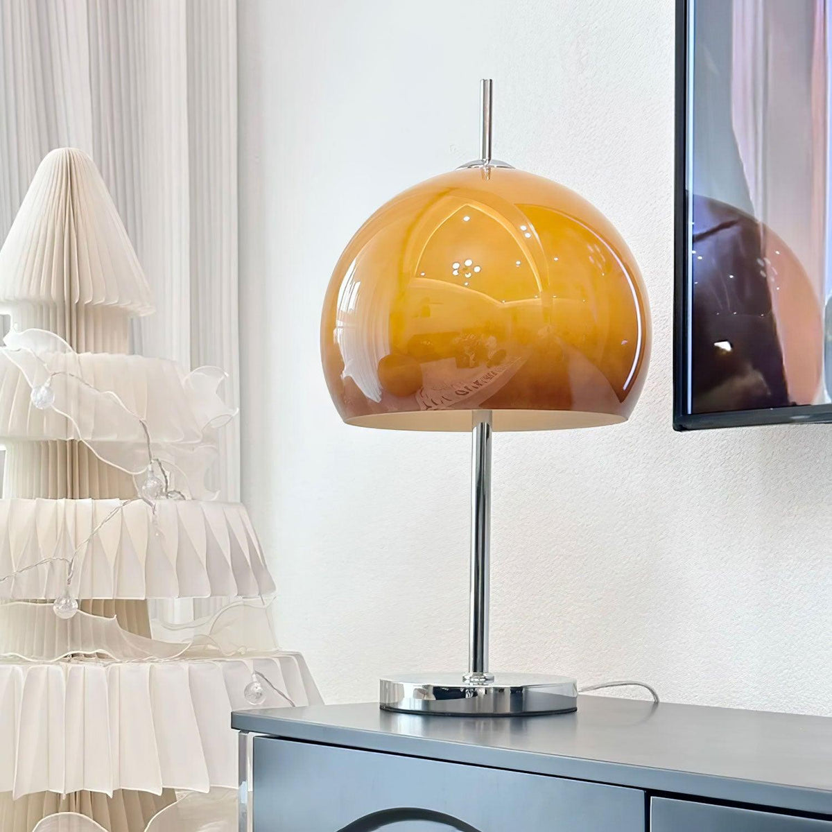 AmberDome Tischlampe im Bauhaus-Stil – Tischleuchte – Ansicht 35 von 40