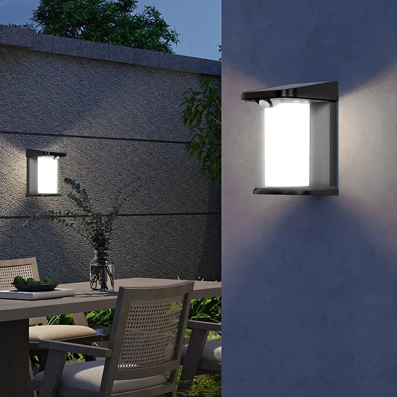 AquaWatch LED-Wandleuchte mit Bewegungssensor – Gartenleuchte – Ansicht 7 von 9