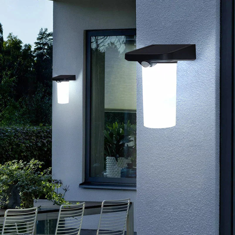 AquaWatch LED-Wandleuchte mit Bewegungssensor – Gartenleuchte – Ansicht 3 von 9
