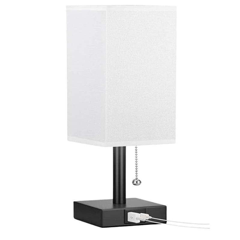 SkaraCove Dimmbare Tischleuchte mit 3 Lichtfarben & USB-Anschluss – Schreibtischlampe – Ansicht 6 von 14