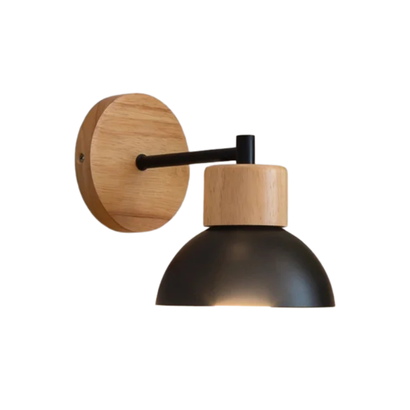 HoltGlanz LED-Wandleuchte im skandinavischen Holzdesign – Ansicht 4 von 8