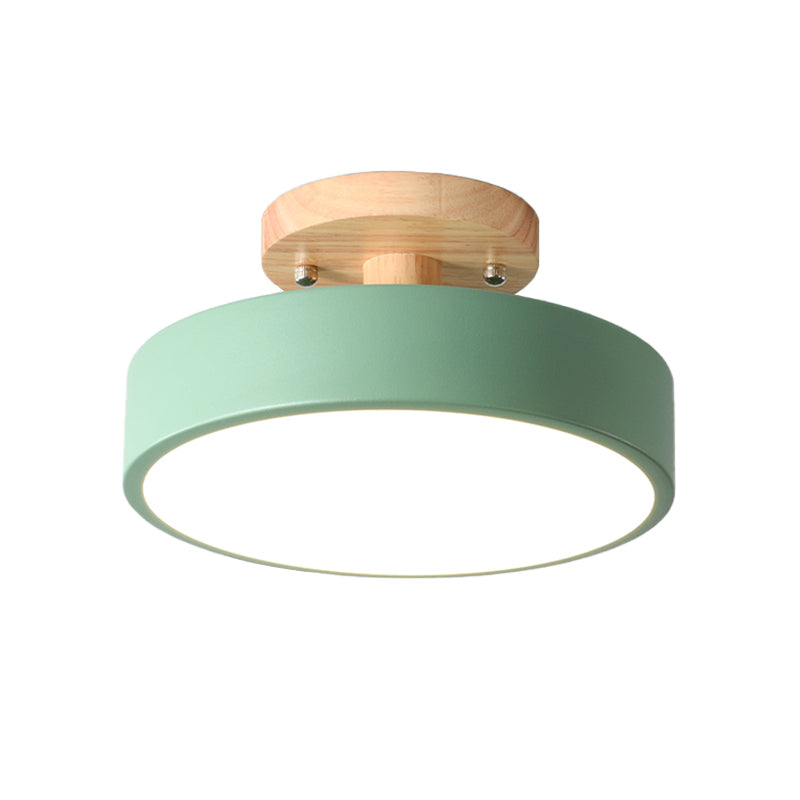 WoodLume Skandinavische LED-Deckenlampe aus Holz – Deckenleuchte – Ansicht 4 von 14